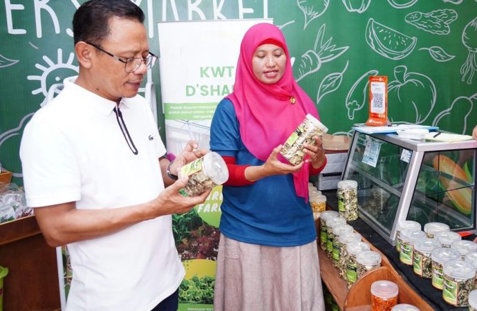 Olah Penampungan Sampah Jadi Smart Farming, Kelompok Wanita Tani Binaan PLN Mampu Hasilkan Ratusan Juta