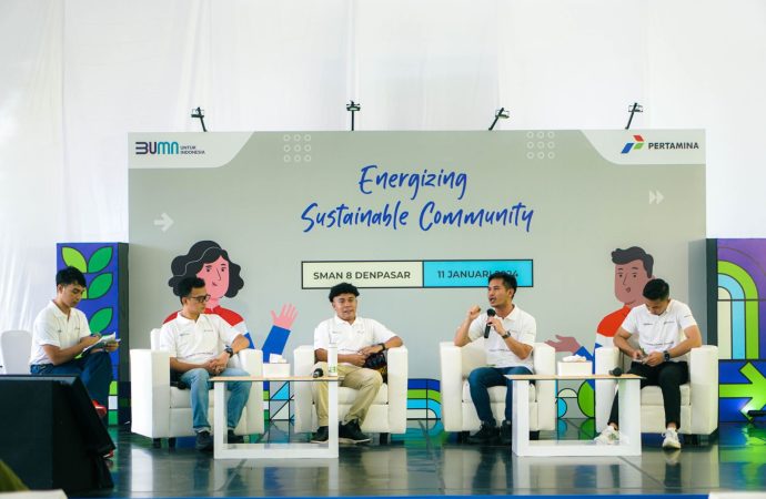 Pertamina Dukung SMA Negeri 8 Denpasar Menjadi Sekolah Ramah Lingkungan