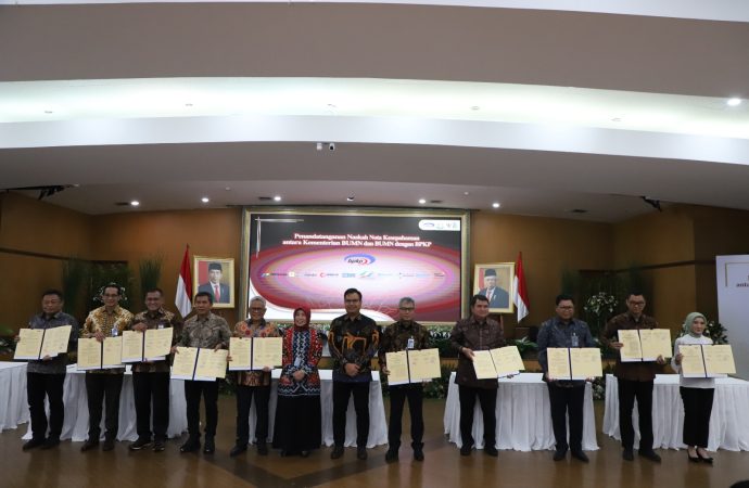 Teken MoU Bersama Kementerian BUMN dan BPKP, PLN Lanjutkan Tata Kelola Perusahaan yang Baik