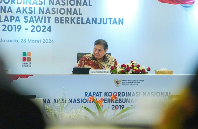 Pemerintah Teruskan Rencana Aksi Kelapa Sawit Berkelanjutan