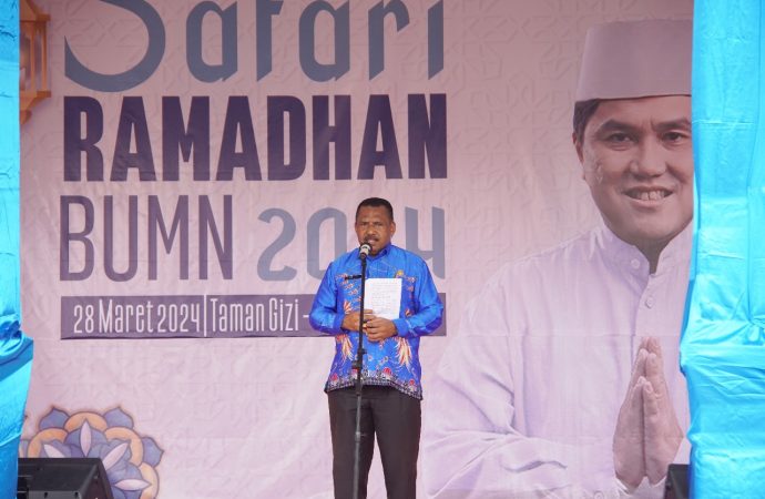Safari Ramadan BUMN, PLN Hadirkan 1.000 Paket Sembako Murah untuk Masyarakat Nabire