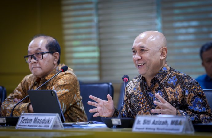 Atasi Deindustrialisasi, KemenKopUKM Ajak DPD RI Bangun Industri Berbasis Koperasi