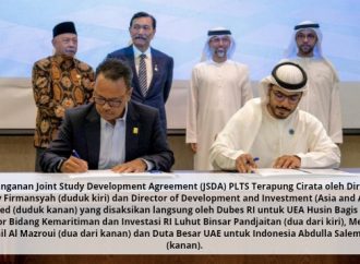 PLN Gandeng Masdar Bentuk Kajian Ekspansi PLTS Terapung Cirata Hingga 500 MWac