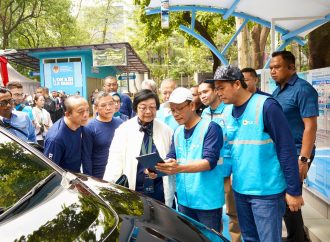 Dukung Penggunaan Energi Ramah Lingkungan, PLN-KLHK Resmikan SPKLU Hingga Konvoi Motor Listrik
