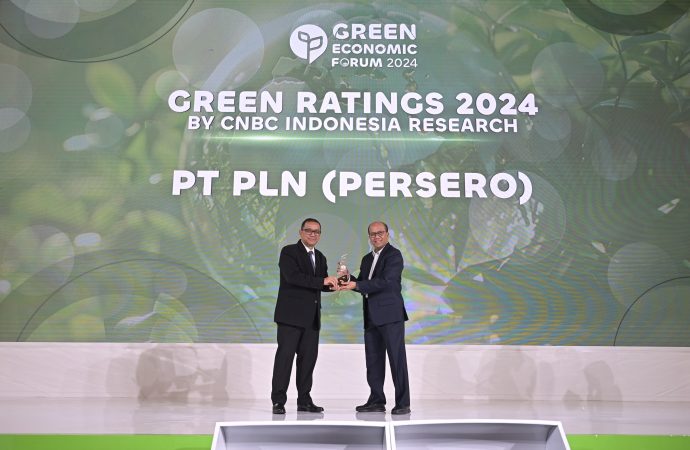 Green Economic Forum 2024, PLN Raih Green Business Ratings Terbaik di Sektor Energi dan Pertambangan