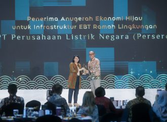 Komitmen Transisi Energi, PLN Raih Anugerah Ekonomi Hijau untuk Infrastruktur EBT Ramah Lingkungan