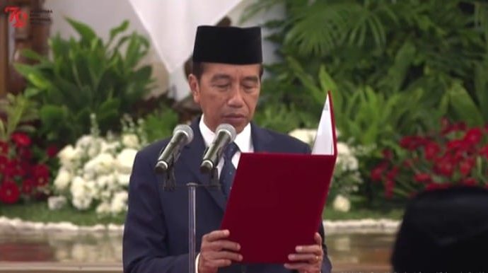 Isi Beberapa Posisi, Jokowi Kembali Rombak Kabinet dan Lantik Sejumlah Tokoh
