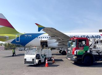 Momentum Pelita Air Terbang Pertama Gunakan Sustainable Aviation Fuel di Bali International Air Show 2024