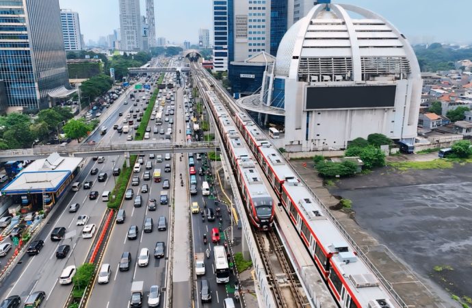 LRT Catat Pertumbuhan Penumpang