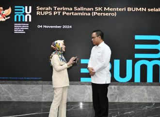 RUPS Kementerian BUMN Putuskan Aloysius Mantiri Jadi Dirut Pertamina, Mochamad Irawan Komut
