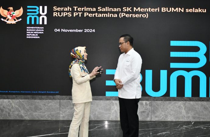 RUPS Kementerian BUMN Putuskan Aloysius Mantiri Jadi Dirut Pertamina, Mochamad Irawan Komut