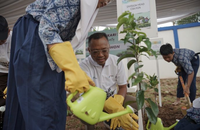 Tingkatkan Edukasi Energi Bersih, PGN buat SMPN 34 Depok jadi Sekolah Energi Berdikari