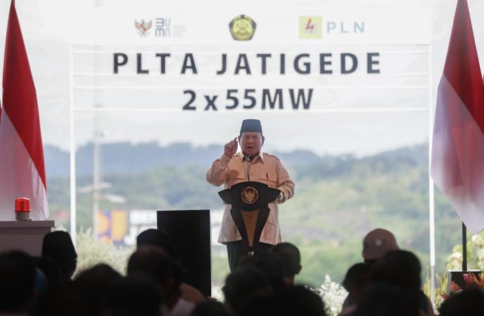 Gebrakan 100 Hari!! Kejar Target Pertumbuhan Ekonomi 8 Persen, Presiden Prabowo Resmikan Proyek Ketenagalistrikan Nasional