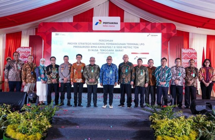 Terminal LPG Bima Diresmikan, Komitmen Pertamina Perkuat Infrastruktur Energi Nasional di Indonesia Timur