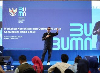 Kementerian BUMN Gelar Workshop AI dan Komunikasi, Siapkan Fungsi Komunikasi BUMN dari Pusat Hingga Unit Terkecil Hadapi Era Digital