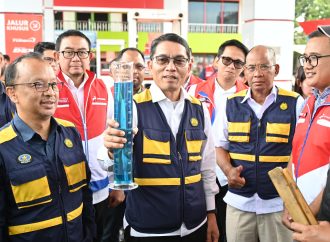 BBM Aman, Mudik Nyaman! Pertamina & ESDM Tinjau SPBU Palembang