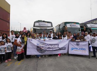 IPC TPK Lepas Keberangkatan Ratusan Pemudik Gratis