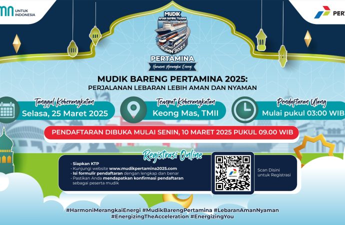 Pertamina Siapkan 5000 Kursi untuk Mudik Gratis 2025, Cek Cara Daftarnya!