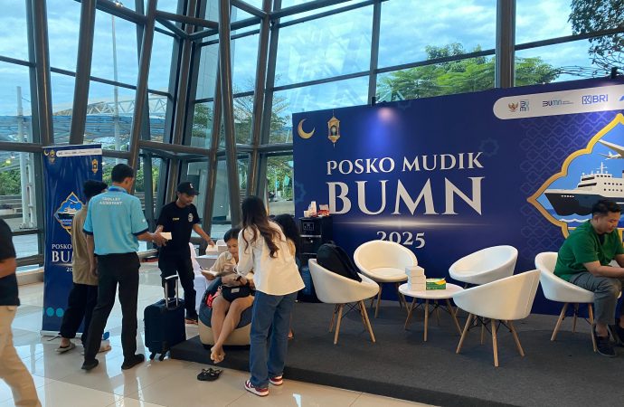 Posko Mudik BUMN Pertamina di Soetta, Hadirkan Kenyamanan di Arus Balik