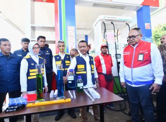Jelang Arus Balik, Pertamina dan Menteri ESDM Tinjau SPBU dan Terminal BBM di Ambon