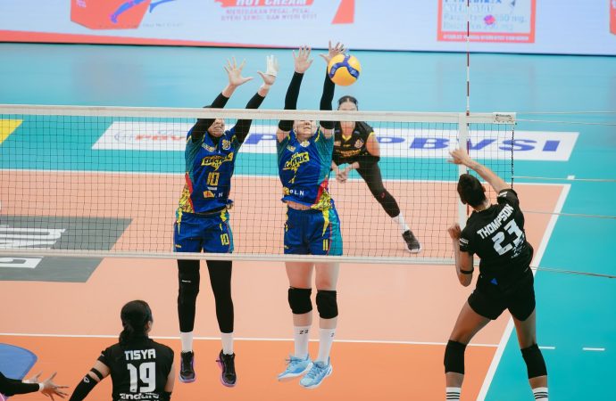 Tampil Ganas, Jakarta Electric PLN Raih Kemenangan Perdana di Final Four Proliga 2025