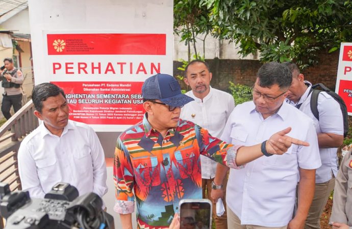 Menteri P2MI Geram Saat Cek Tempat Penampungan Pekerja Di Bekasi