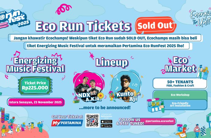 14.000 Pelari Siap Ramaikan Eco RunFest 2025, Tiket Konser Masih Tersedia!