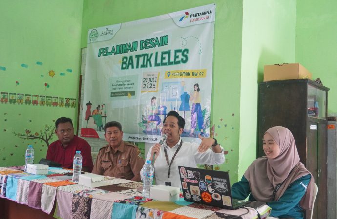 Alhamdulillah! Batik Leles Gresik Naik Kelas, Pertamina Buka Jalan ke Pasar Nasional