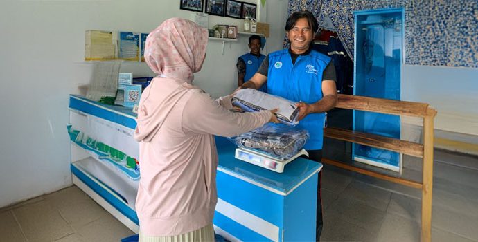 Pertamina Bantu Nelayan Dumai Raup Cuan dari Green Laundry Ramah Lingkungan