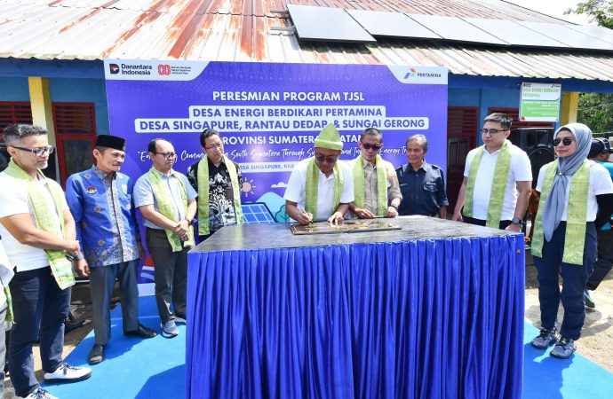 Resmi Diluncurkan! Desa Energi Berdikari Pertamina Jadi Model Energi Bersih Nasional