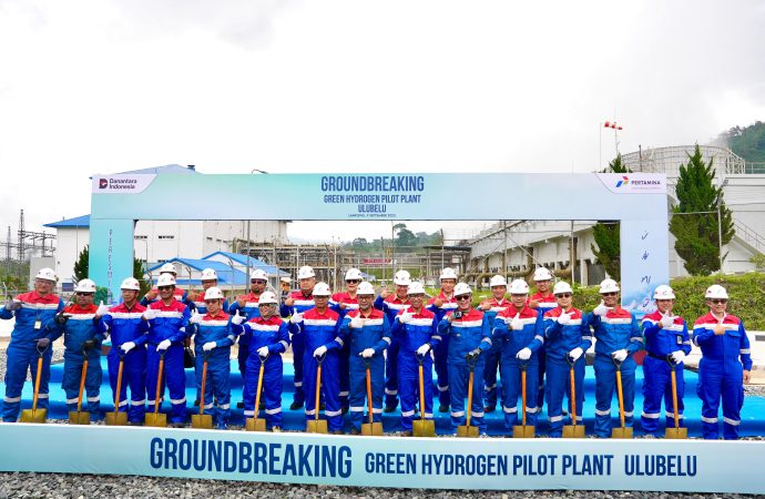 Pertamina Geothermal Energy Resmikan Proyek Green Hydrogen di Ulubelu