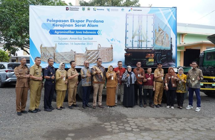 Pertamina Fasilitasi Ekspor Perdana UMKM Kebumen ke Amerika Serikat