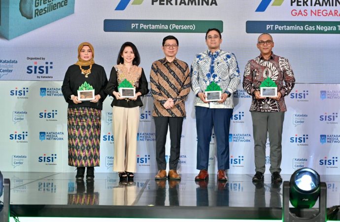 Pertamina Raih Katadata ESG Index Awards 2025, Tunjukkan Komitmen Sosial dan Lingkungan