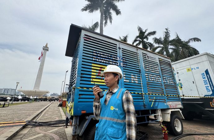 Listrik PLN Tanpa Kedip Sukses Dukung Peringatan HUT ke-80 TNI di Monas