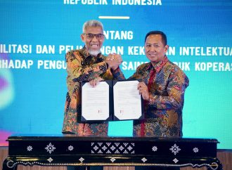 Kemenkop dan Kemenkumham Sepakati Pendaftaran Kolektif HKI untuk Perkuat Daya Saing Koperasi