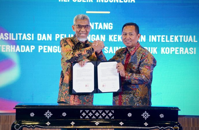 Kemenkop dan Kemenkumham Sepakati Pendaftaran Kolektif HKI untuk Perkuat Daya Saing Koperasi