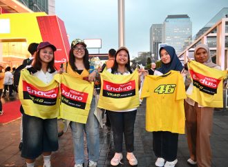 Valentino Rossi dan Tim VR46 Disambut Meriah Fans MotoGP di Jakarta