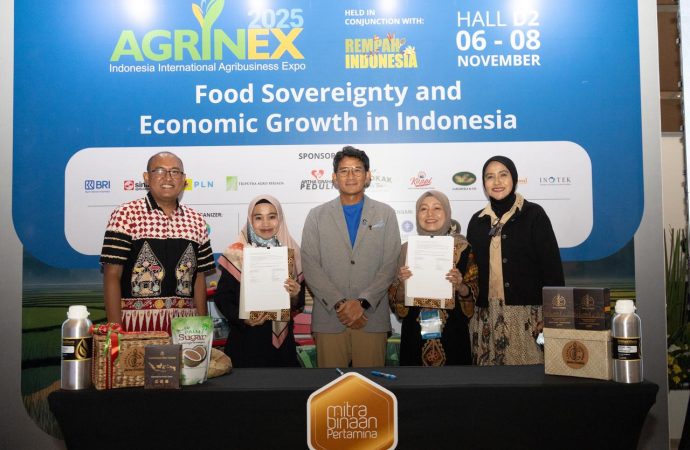 Sukses di Agrinex 2025! UMKM Binaan Pertamina Raih Kontrak Ekspor hingga Rp206 Miliar